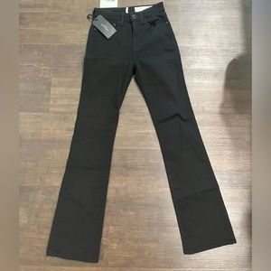 NWT Rag & Bone Nina High Rise Bootcut Jeans - Black